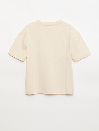 Camiseta estampada de manga corta