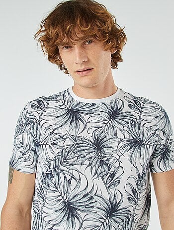 Camiseta estampada de manga corta