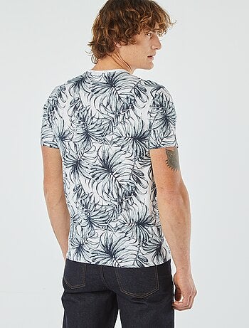 Camiseta estampada de manga corta