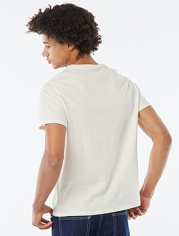 Camiseta estampada de manga corta