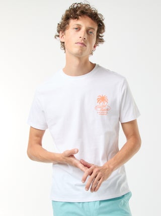 Camiseta estampada de manga corta