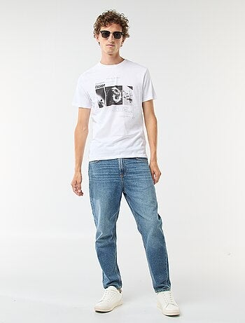 Camiseta estampada de manga corta