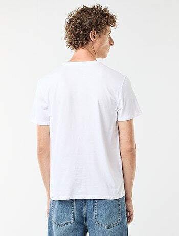 Camiseta estampada de manga corta