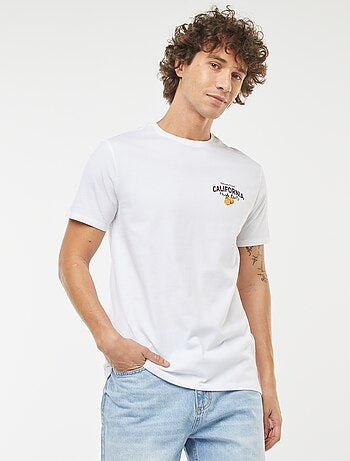 Camiseta estampada de manga corta