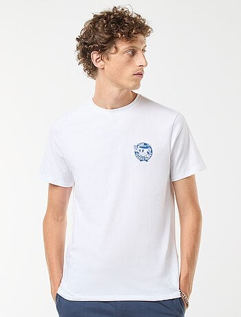 Camiseta estampada de manga corta