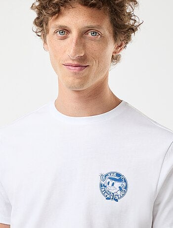 Camiseta estampada de manga corta