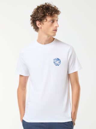 Camiseta estampada de manga corta