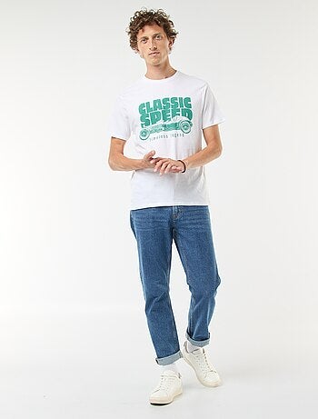 Camiseta estampada de manga corta