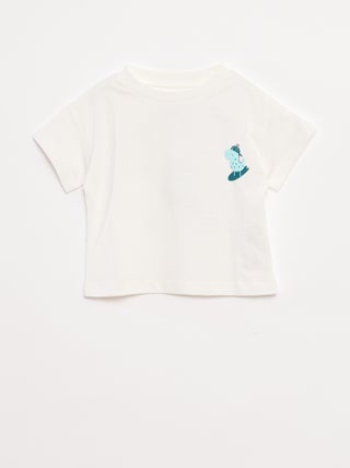 Camiseta estampada de manga corta