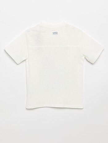 Camiseta estampada de manga corta