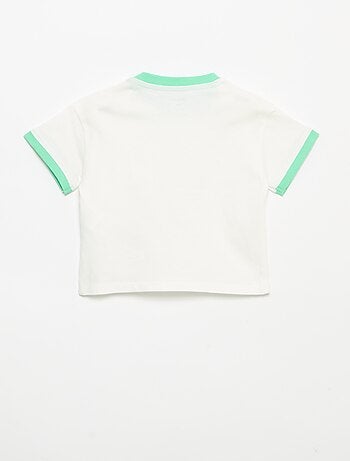 Camiseta estampada de manga corta