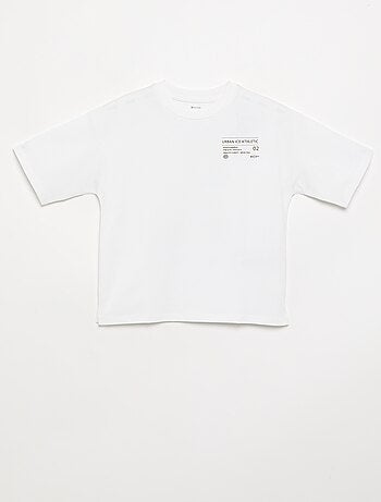 Camiseta estampada de manga corta