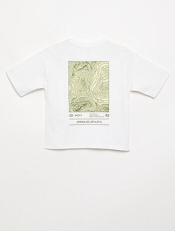 Camiseta estampada de manga corta