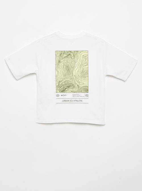 Camiseta estampada de manga corta - Kiabi Camiseta estampada de manga corta - Kiabi