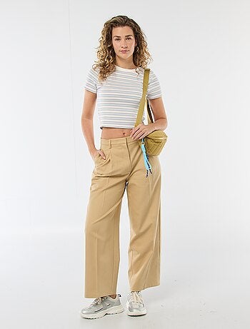 Camiseta estampada de manga corta con diseño