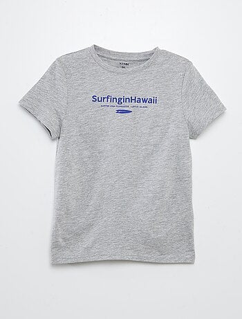 Camiseta estampada de manga corta