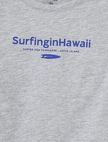 Camiseta estampada de manga corta