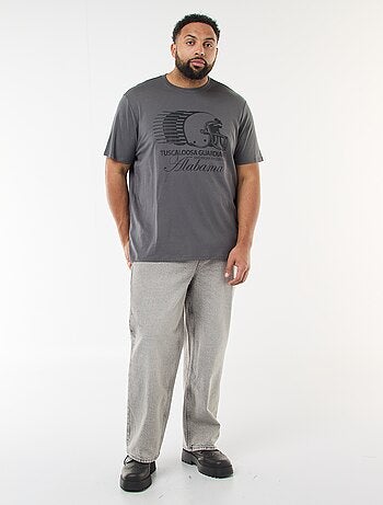 Camiseta estampada de manga corta