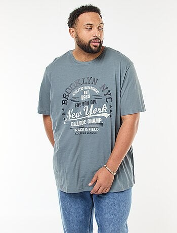 Camiseta estampada de manga corta