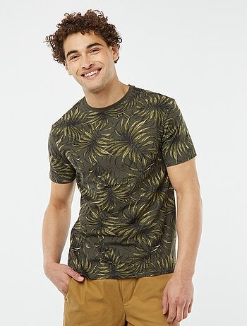 Camiseta estampada de manga corta