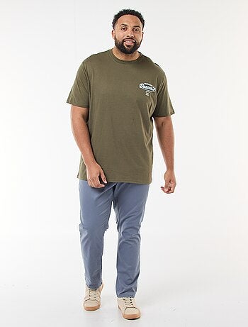 Camiseta estampada de manga corta