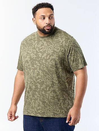 Camiseta estampada de manga corta