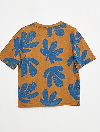 Camiseta estampada de manga corta