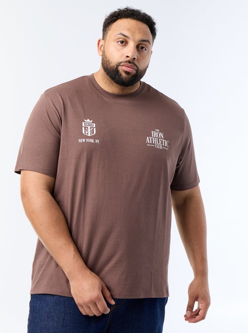 Camiseta estampada de manga corta - Kiabi Camiseta estampada de manga corta - Kiabi