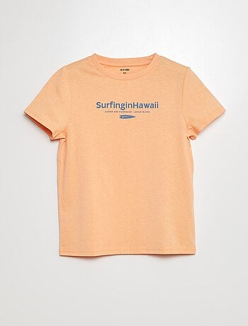 Camiseta estampada de manga corta