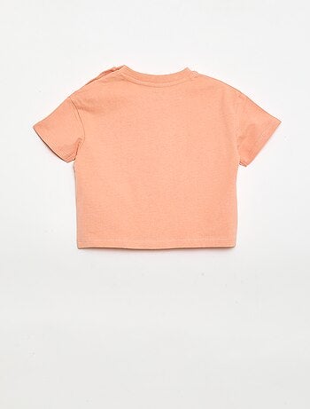 Camiseta estampada de manga corta