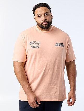Camiseta estampada de manga corta