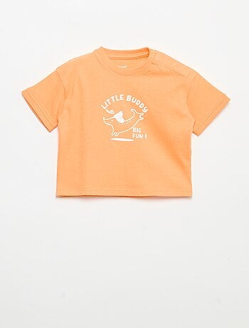 Camiseta estampada de manga corta