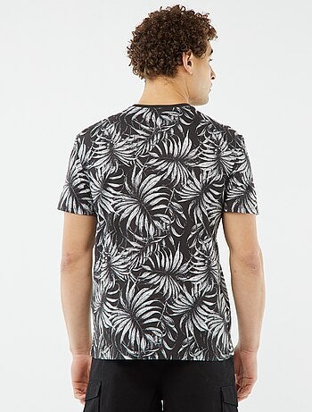 Camiseta estampada de manga corta