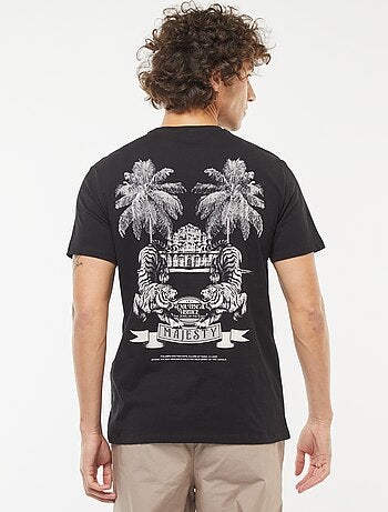 Camiseta estampada de manga corta