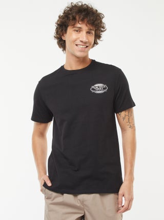 Camiseta estampada de manga corta