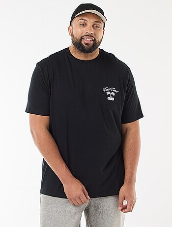 Camiseta estampada de manga corta