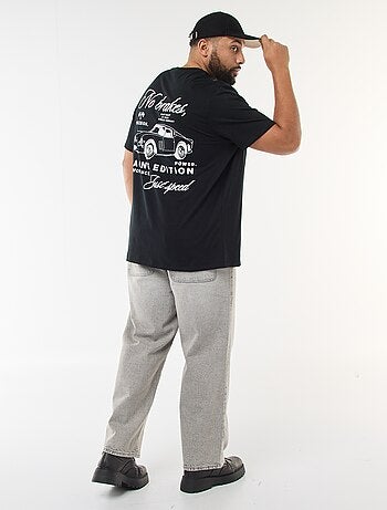 Camiseta estampada de manga corta