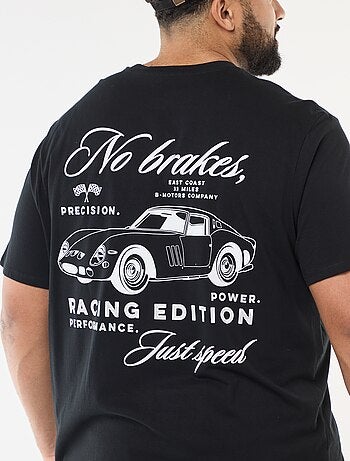 Camiseta estampada de manga corta