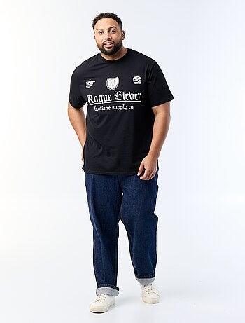 Camiseta estampada de manga corta
