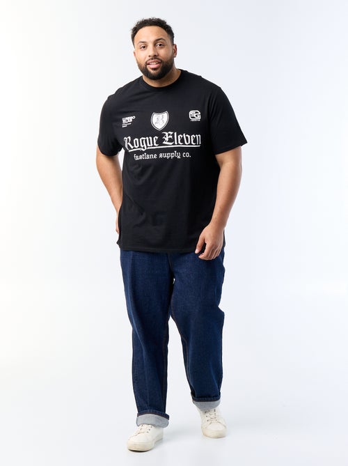 Camiseta estampada de manga corta - Kiabi