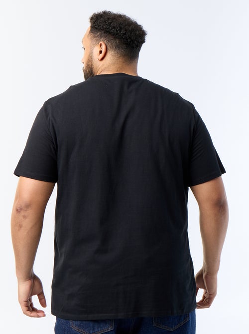 Camiseta estampada de manga corta - Kiabi