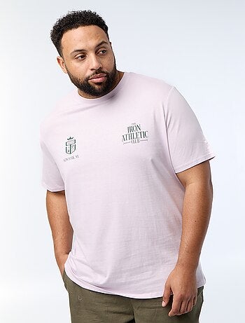 Camiseta estampada de manga corta