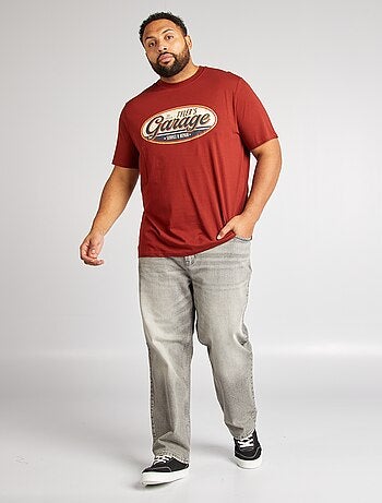 Camiseta estampada de manga corta