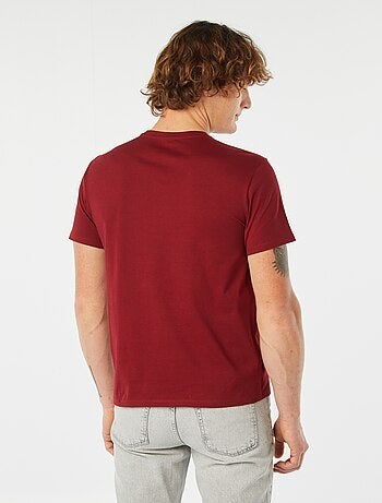Camiseta estampada de manga corta