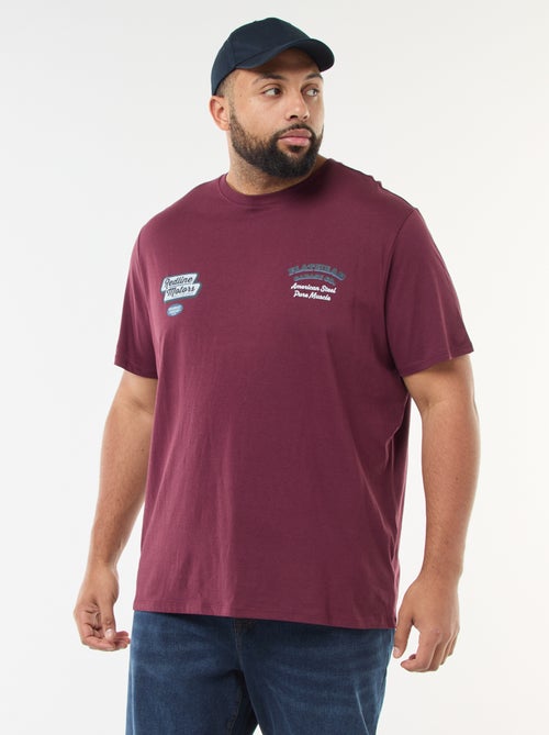 Camiseta estampada de manga corta - Kiabi Camiseta estampada de manga corta - Kiabi