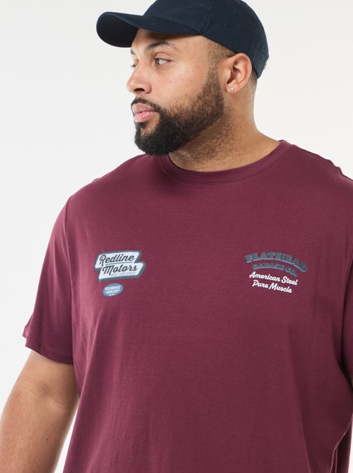 Camiseta estampada de manga corta - Kiabi Camiseta estampada de manga corta - Kiabi