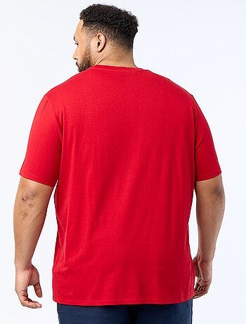 Camiseta estampada de manga corta