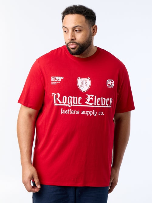 Camiseta estampada de manga corta - Kiabi Camiseta estampada de manga corta - Kiabi