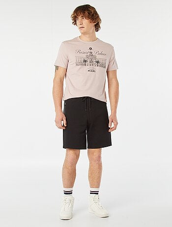 Camiseta estampada de manga corta