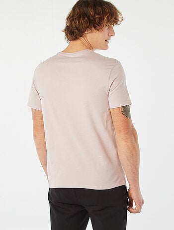 Camiseta estampada de manga corta